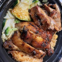 Chicken Teriyaki Bowl with fried rice Chicken Teriyaki Bowl with fried rice
