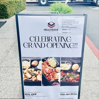 Hello ! Rice - Taiwanese Near Me - Sunnyvale, California
