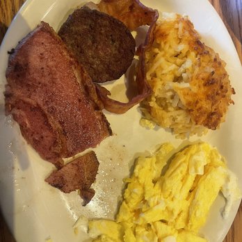 Cracker Barrel Old Country Store - Learn the Grandma's Sampler Pancake Breakfast - Southern Near Me - Aiken, South Carolina Cracker Barrel Old Country Store - Learn the Grandma's Sampler Pancake Breakfast - Southern Near Me - Aiken, South Carolina
