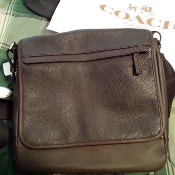 Coach Outlet - Early Christmas gift. Leather map bag for my documents and other things :-) - Men's Clothing Near Me - St. Augustine, Florida