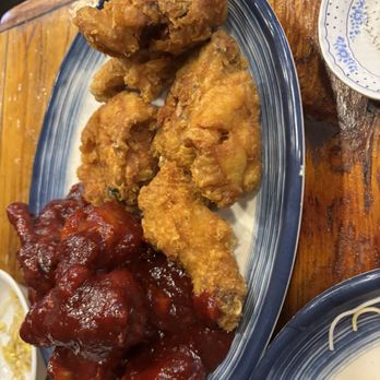 Jang Mo Jip - Fried Chicken half half - Korean Near Me - Santa Clara, California