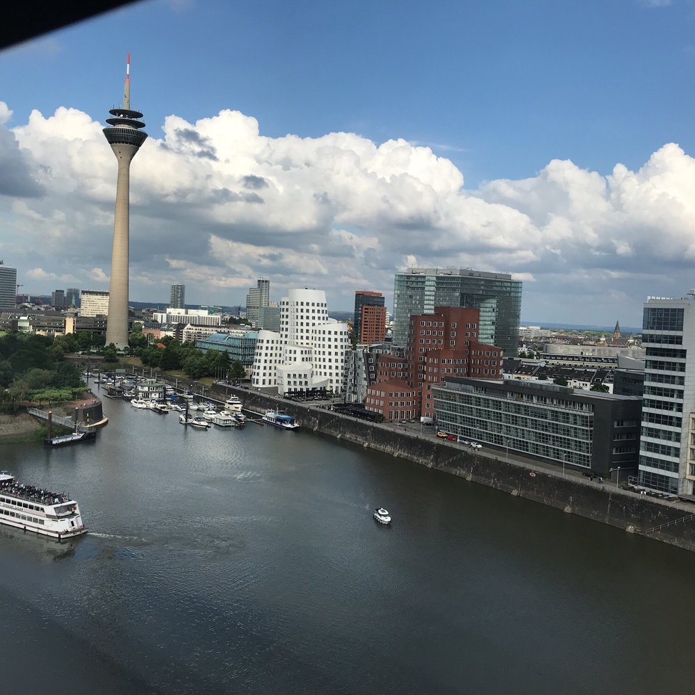 Hyatt Regency Düsseldorf - View from my room - Hotels Near Me - Dusseldorf, NW Hyatt Regency Düsseldorf - View from my room - Hotels Near Me - Dusseldorf, NW