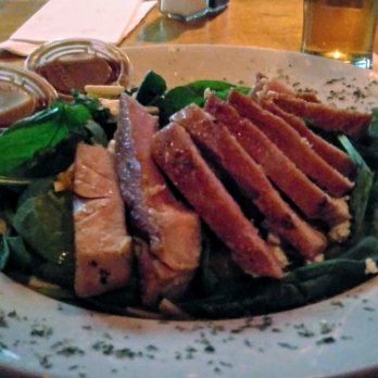 Frazier's On the Avenue - Ahi tuna on spinach-- this was delicious! - American Near Me - Baltimore, Maryland Frazier's On the Avenue - Ahi tuna on spinach-- this was delicious! - American Near Me - Baltimore, Maryland