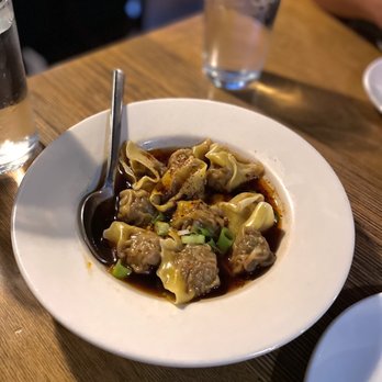 Momo Mee - Chili oil wontons - Pan Asian Near Me - Milwaukee, Wisconsin Momo Mee - Chili oil wontons - Pan Asian Near Me - Milwaukee, Wisconsin