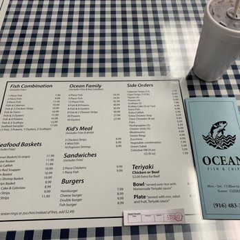 Ocean Fish & Chips - 12/22/2022:  Seafood Sampler! - Fish & Chips Near Me - Sacramento, California