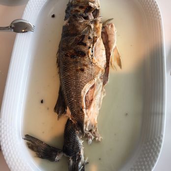 Marea Alta - Whole sea bass at Marea Alta - Mediterranean Near Me - Barcelona, B Marea Alta - Whole sea bass at Marea Alta - Mediterranean Near Me - Barcelona, B