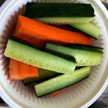 Chickpeas - Side of veggie sticks - Vegan Near Me - Ottawa, Ontario