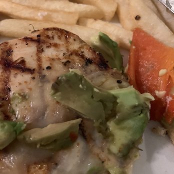 Sundance Grill II - Burnt chicken breast and brown avocado - Seafood Near Me - Kemah, Texas