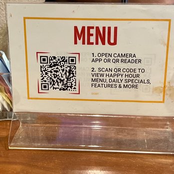 Native Grill & Wings - Menu for food. Scan If you are here. - Sports Bars Near Me - Mesa, Arizona