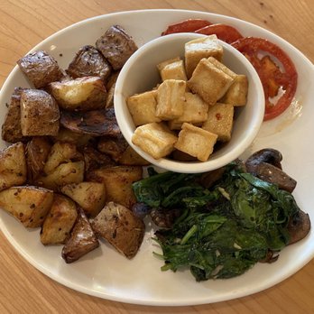 Shine Cafe - Karin's vegan plate. Yum. - Cafes Near Me - Victoria, British Columbia Shine Cafe - Karin's vegan plate. Yum. - Cafes Near Me - Victoria, British Columbia