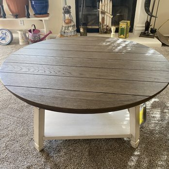 Ashley Store - The top is not centered with the legs! - Furniture Stores Near Me - Burbank, California