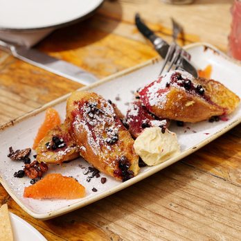 Foreign Cinema - Baguette French Toast - Breakfast & Brunch Near Me - San Francisco, California Foreign Cinema - Baguette French Toast - Breakfast & Brunch Near Me - San Francisco, California