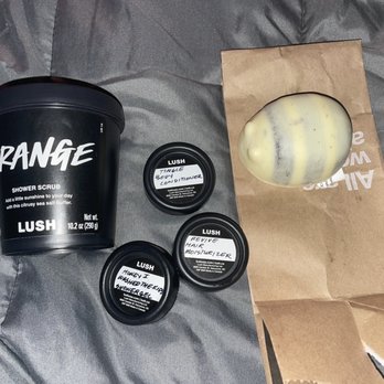 LUSH Fresh Handmade Cosmetics - Shower scrub and body butter - Cosmetics & Beauty Supply Near Me - Tampa, Florida LUSH Fresh Handmade Cosmetics - Shower scrub and body butter - Cosmetics & Beauty Supply Near Me - Tampa, Florida