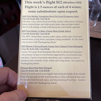 The Wine Spot - Flight du jour. - Wine Bars Near Me - Edgewood, Washington