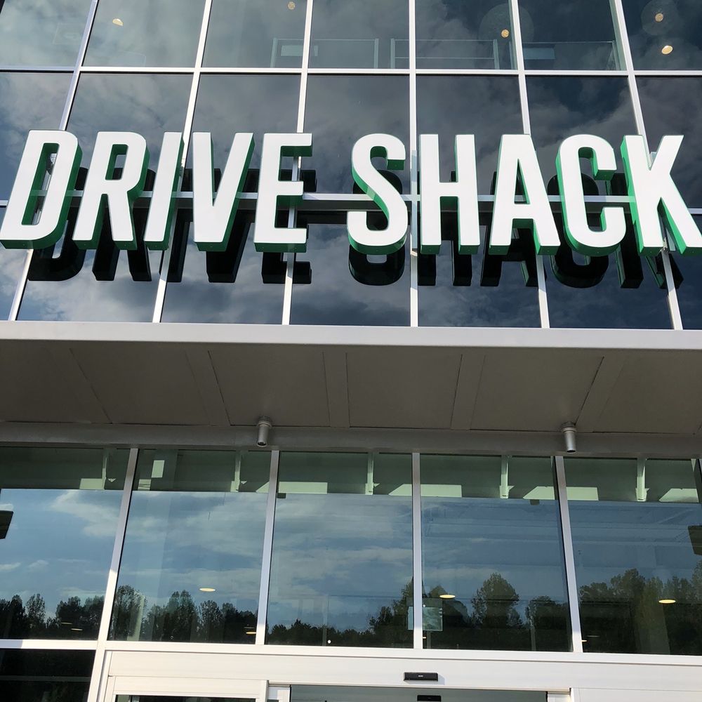 Drive Shack - A welcome sight for a fun evening! - Golf Near Me - Raleigh, North Carolina