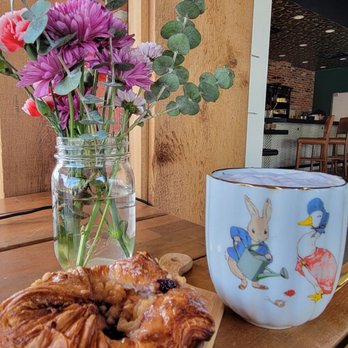 Vicela Coffee & Cocktail Lounge - Cappuccino and handpie croissant thing - Cocktail Bars Near Me - Fort Worth, Texas Vicela Coffee & Cocktail Lounge - Cappuccino and handpie croissant thing - Cocktail Bars Near Me - Fort Worth, Texas