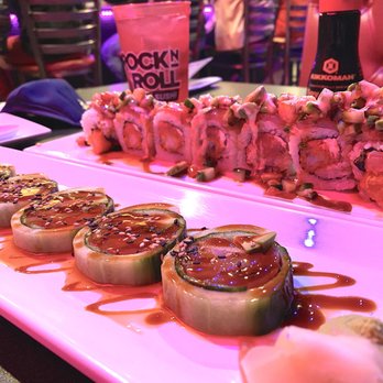 Rock N Roll Sushi - Perfect amount of food for the two of us - Sushi Bars Near Me - Little Rock, Arkansas Rock N Roll Sushi - Perfect amount of food for the two of us - Sushi Bars Near Me - Little Rock, Arkansas