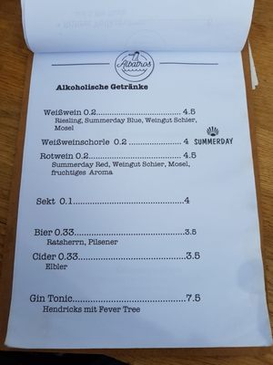 Menu photo 1 Albatros Hamburg, HH Menu photo 1 Albatros Hamburg, HH