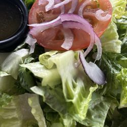 Winecow Argentina Steak House - Side salad homemade dressing