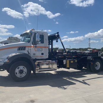 Moore Waste and Recycling Services - New roll off truck - Junk Removal & Hauling Near Me - Dallas, Texas