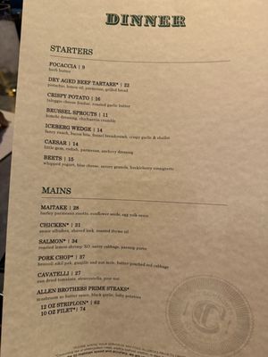 Menu photo 8 The Commoner Pittsburgh, PA Menu photo 8 The Commoner Pittsburgh, PA