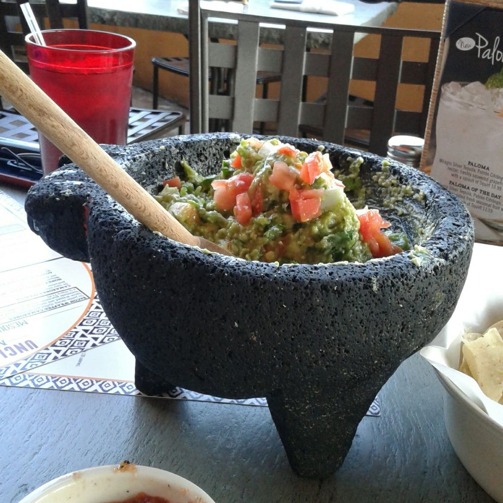 Uncle Julio's - Big ol tableside guacamole piggy bowl. - Mexican Near Me - Lombard, Illinois