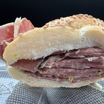 Fresser's Delicatessen - 9. Pickled Tongue Sandwich on spuckie - Delis Near Me - Randolph, Massachusetts