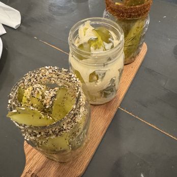 Old Towne's Alibi - Pickle Flight - Bars Near Me - Petersburg, Virginia Old Towne's Alibi - Pickle Flight - Bars Near Me - Petersburg, Virginia