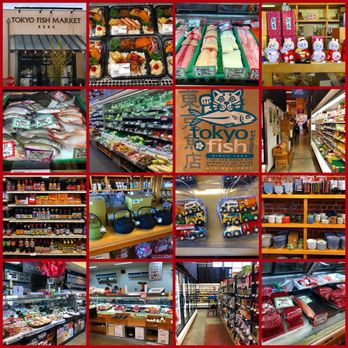 Tokyo Fish Market - Montage of images from Tokyo Fish Market - Seafood Markets Near Me - Berkeley, California
