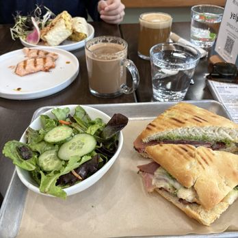 Sprout Cafe - Mamma Mia sandwich, kids salmon entree, Dante Fe breakfast wrap. - Sandwiches Near Me - Palo Alto, California Sprout Cafe - Mamma Mia sandwich, kids salmon entree, Dante Fe breakfast wrap. - Sandwiches Near Me - Palo Alto, California
