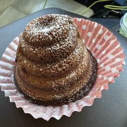 Red bean honey mochi cake