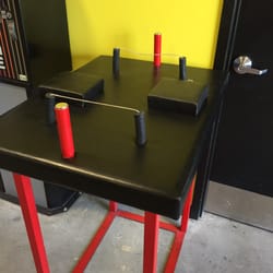 Monster Gym - Literally every machine and piece of equipment you can think of. 20 points to any House that can guess what this is...