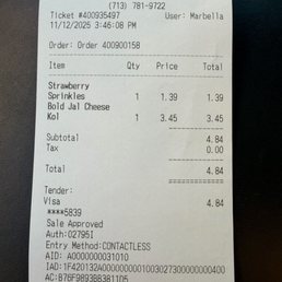 Receipt