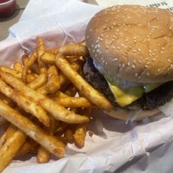 Old Town Diner - Deluxe Double Cheeseburger Meal