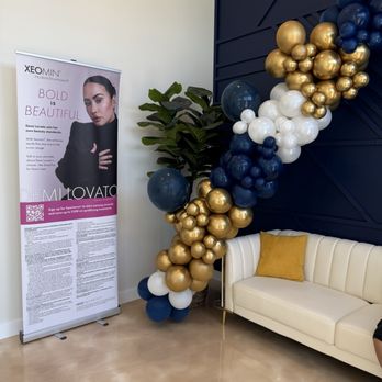 JT Aesthetic - JT Lobby with Grand Opening Celebration Balloons - Tattoo Removal Near Me - Eastvale, California JT Aesthetic - JT Lobby with Grand Opening Celebration Balloons - Tattoo Removal Near Me - Eastvale, California