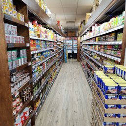 the aisles of a grocery store the aisles of a grocery store
