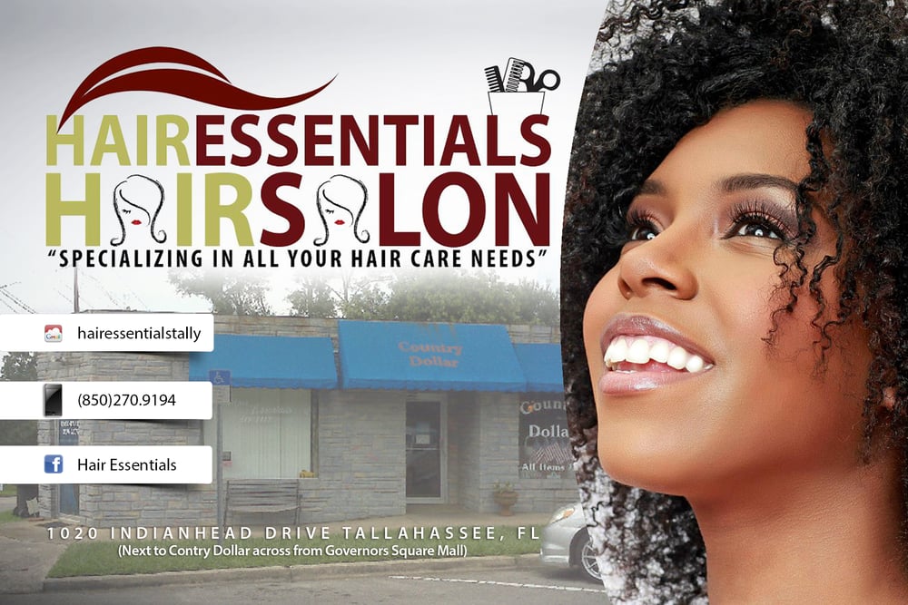Hair Essentials Hair Salon Logo