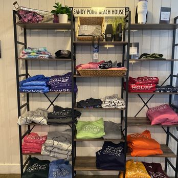 Sandy Point Beach House - Tshirts and Merchandise - New American Near Me - West Olive, Michigan