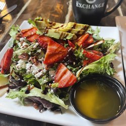 The Exchange Coffee, Mercantile, & Eatery - Strawberry Avocado Salar