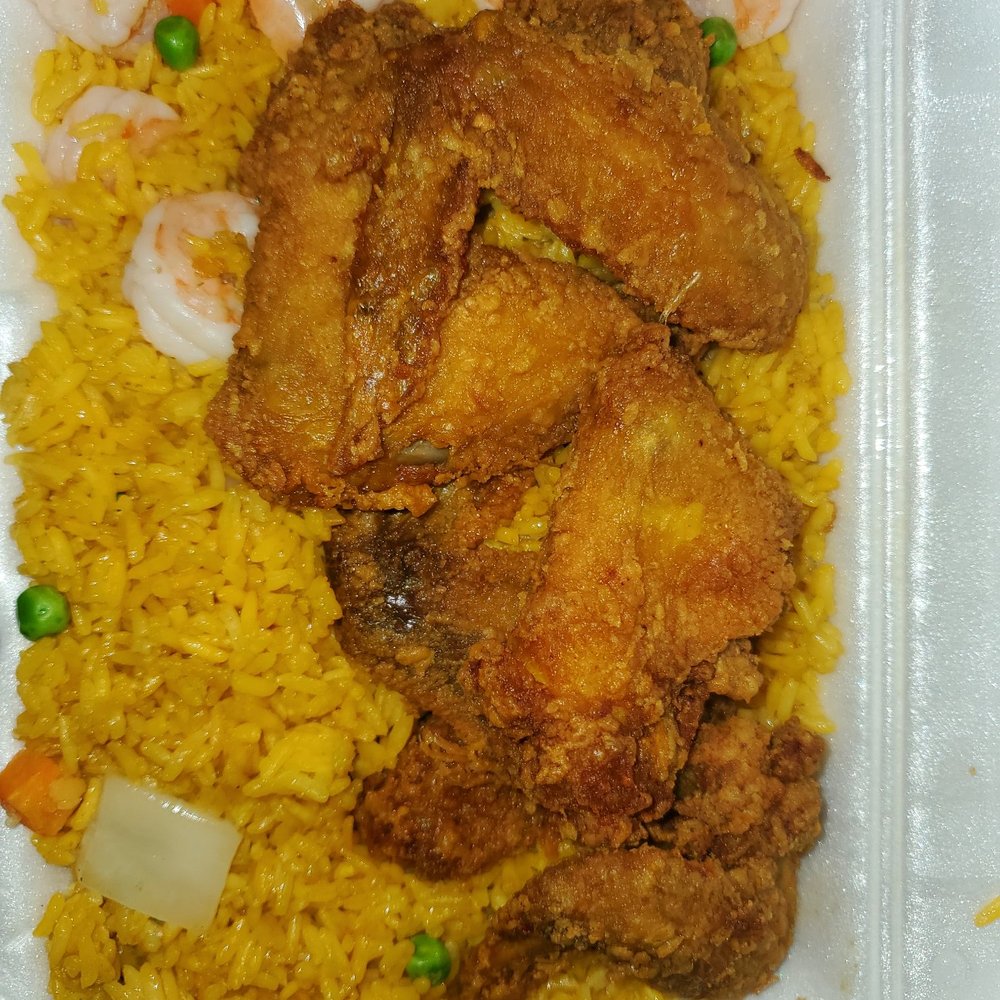 Number 1 Chinese Kitchen - Fried chicken and shrimp fried rice - Chinese Near Me - Roselle, New Jersey