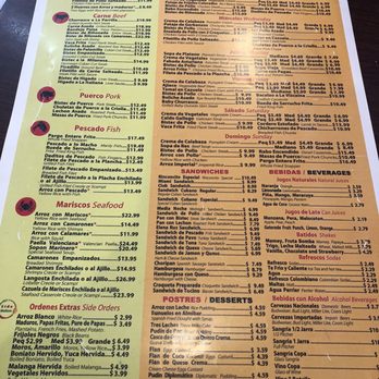 El Rinconcito Latino Doral - 20180923 - menu - Latin American Near Me - Miami, Florida El Rinconcito Latino Doral - 20180923 - menu - Latin American Near Me - Miami, Florida