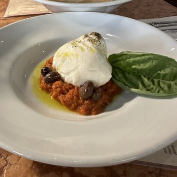 Maccheroni Republic - Burratina con crema di Pomodori Arrostiti - Italian Near Me - Los Angeles, California