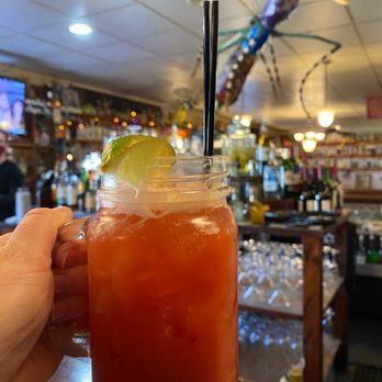 Pearl’s - Cherry margarita perfection - Cajun/Creole Near Me - Elk Rapids, Michigan