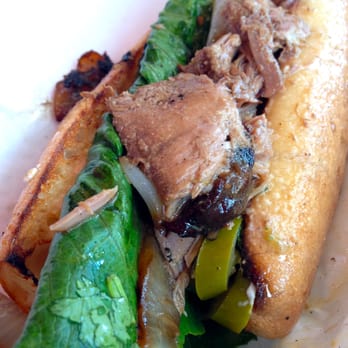 Paseo - paseo press (roasted pork, banana peppers, carmelized onions) - Caribbean Near Me - Seattle, Washington Paseo - paseo press (roasted pork, banana peppers, carmelized onions) - Caribbean Near Me - Seattle, Washington
