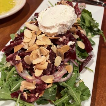 Three Tomatoes Trattoria - Beet and goat cheese salad - Italian Near Me - Lebanon, New Hampshire