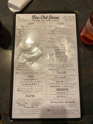 Menu photo 6 The Old Stone Tavern Rochester, NY Menu photo 6 The Old Stone Tavern Rochester, NY