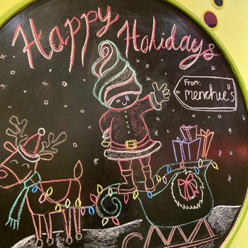 Menchie's - Artwork by staff employee Nicole. So talented!! - Ice Cream & Frozen Yogurt Near Me - Lake Worth, Florida