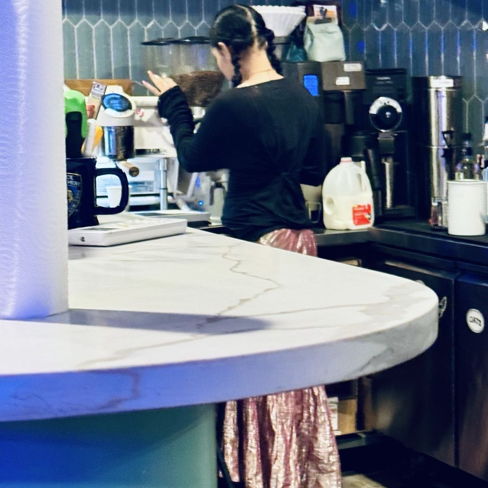 Saltwater Coffee - Cortado in progress - Coffee & Tea Near Me - New York, New York Saltwater Coffee - Cortado in progress - Coffee & Tea Near Me - New York, New York