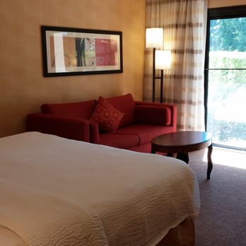 Courtyard by Marriott Chicago Naperville - King bed with sofa - Hotels Near Me - Naperville, Illinois