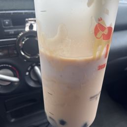 Taro Milk Tea. Look at all that taro.